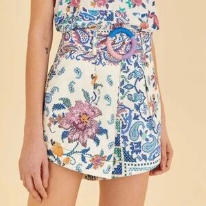 FARM Rio Multicolor High Waist Shorts
